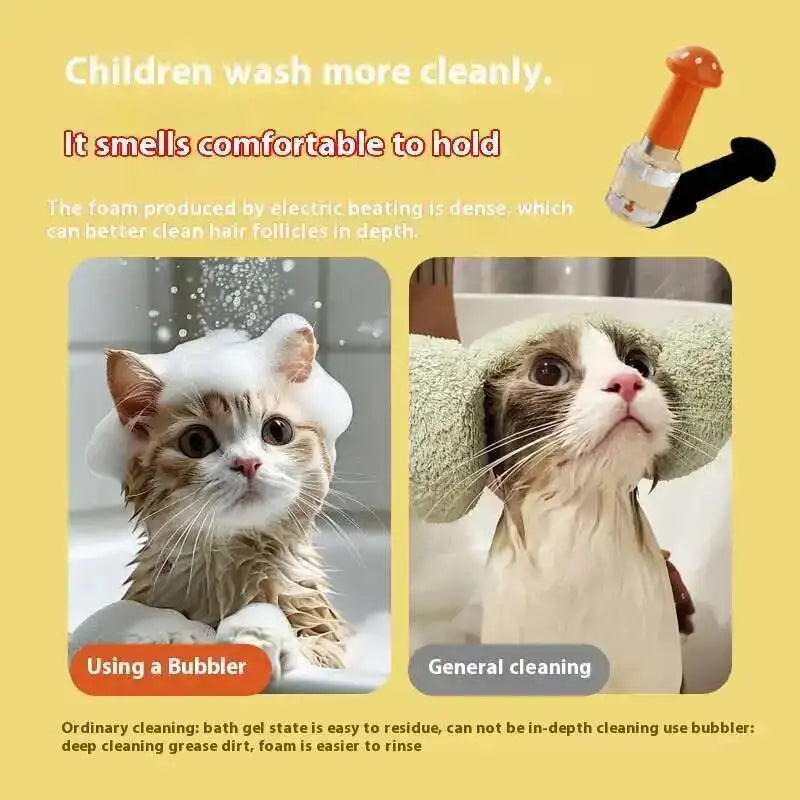 Automatic Dog Soap Dispenser – Wireless Foam Sprayer for Pet Bathing & Grooming