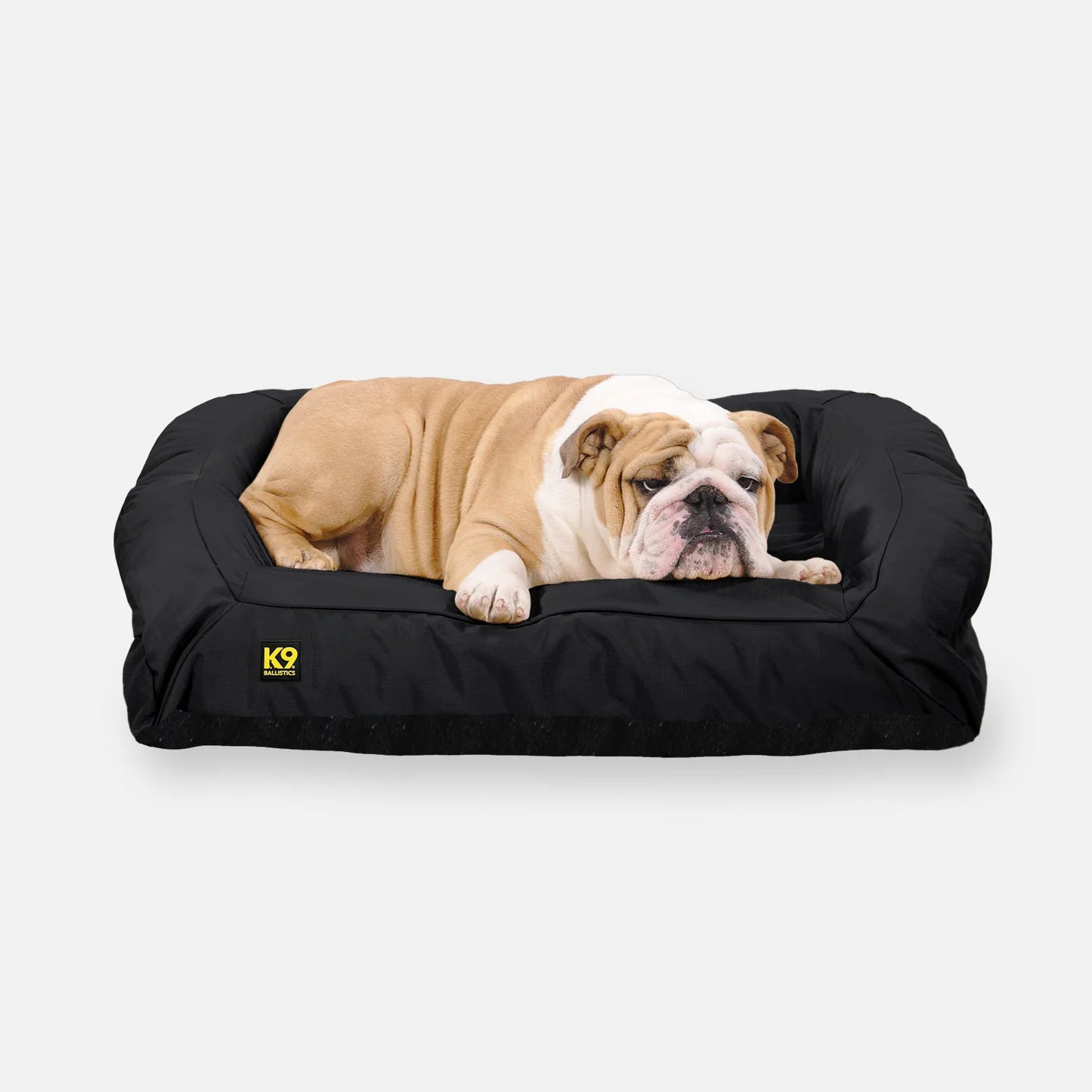 Tough Ripstop™ Bolster Pillow Dog Bed – Durable & Comfortable Pet Bed