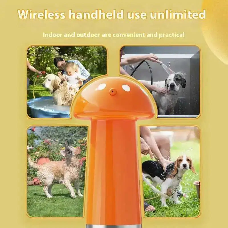 Automatic Dog Soap Dispenser – Wireless Foam Sprayer for Pet Bathing & Grooming