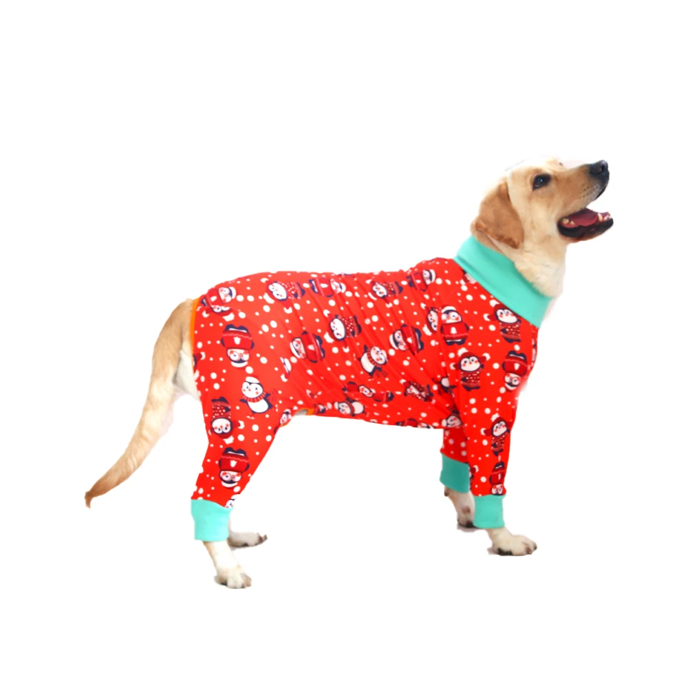 2024 New Halloween Prints Dog Bodysuit – Full-Body PJs for Large & Medium Dogs – Shedding Prevention & Licking Control