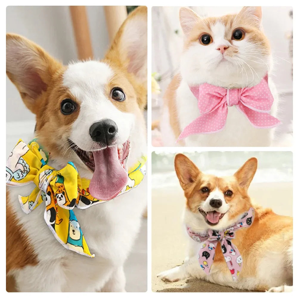 Pet Cooling Ice Scarf – Adjustable Cooling Collar for Dogs & Cats, Heatstroke Relief Towel