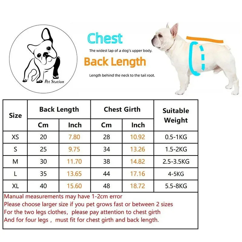 Classic Wool Dog Vest – Warm Autumn Winter Pet Jacket for Small and Medium Dogs with Traction Buckle