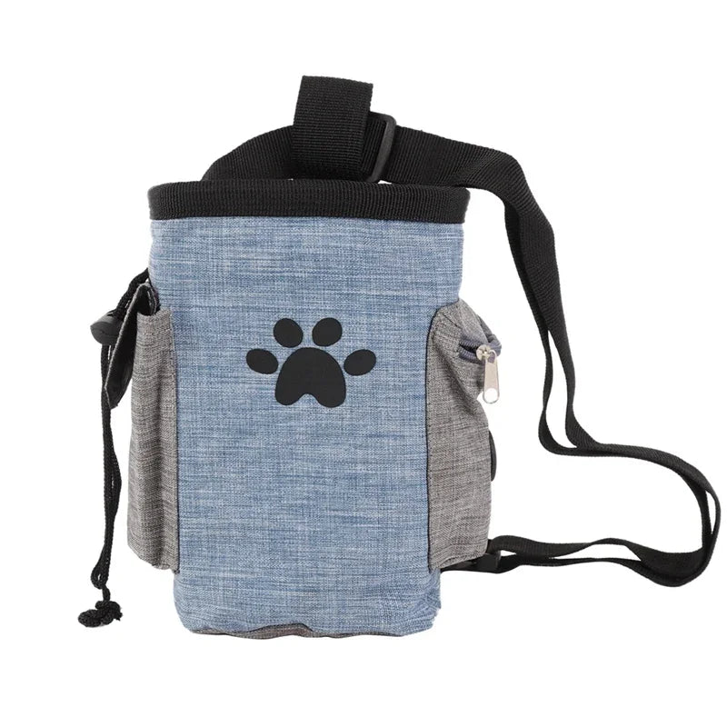 Dog Treat Pouch Dog Training Pouch Bag with Waist Shoulder Strap Poop Bag Dispenser Treat Training Bags for Treats Pet Toys