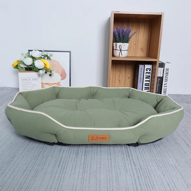Pet Sofa Sleeping Bed – Cozy Large Dog Bed House for Cats & Dogs – Winter Warm Cushion