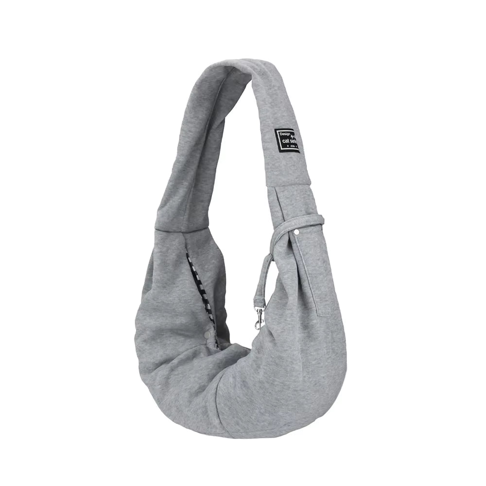 Portable Pet Shoulder Bag – Travel Carrier for Dogs & Cats, with Phone Pocket