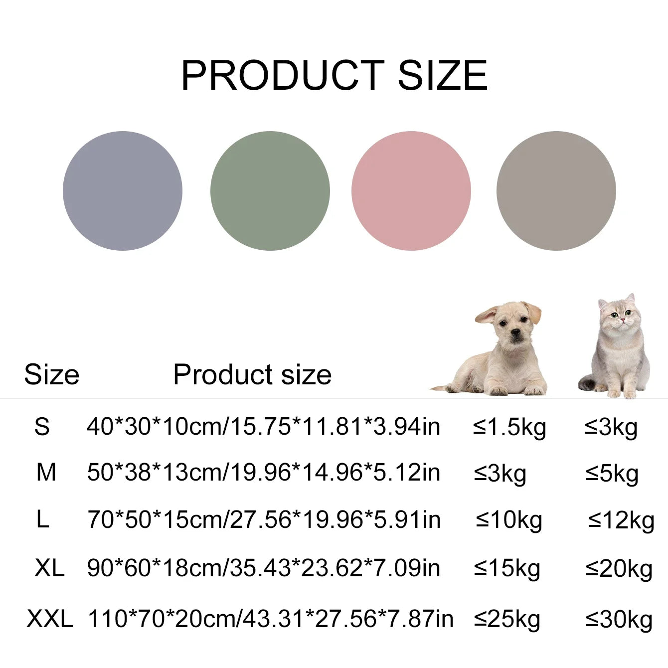 Pet Sofa Sleeping Bed – Cozy Large Dog Bed House for Cats & Dogs – Winter Warm Cushion