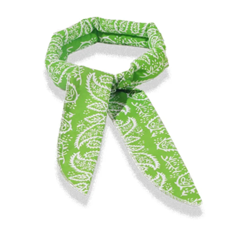 Pet Cooling Ice Scarf – Adjustable Cooling Collar for Dogs & Cats, Heatstroke Relief Towel