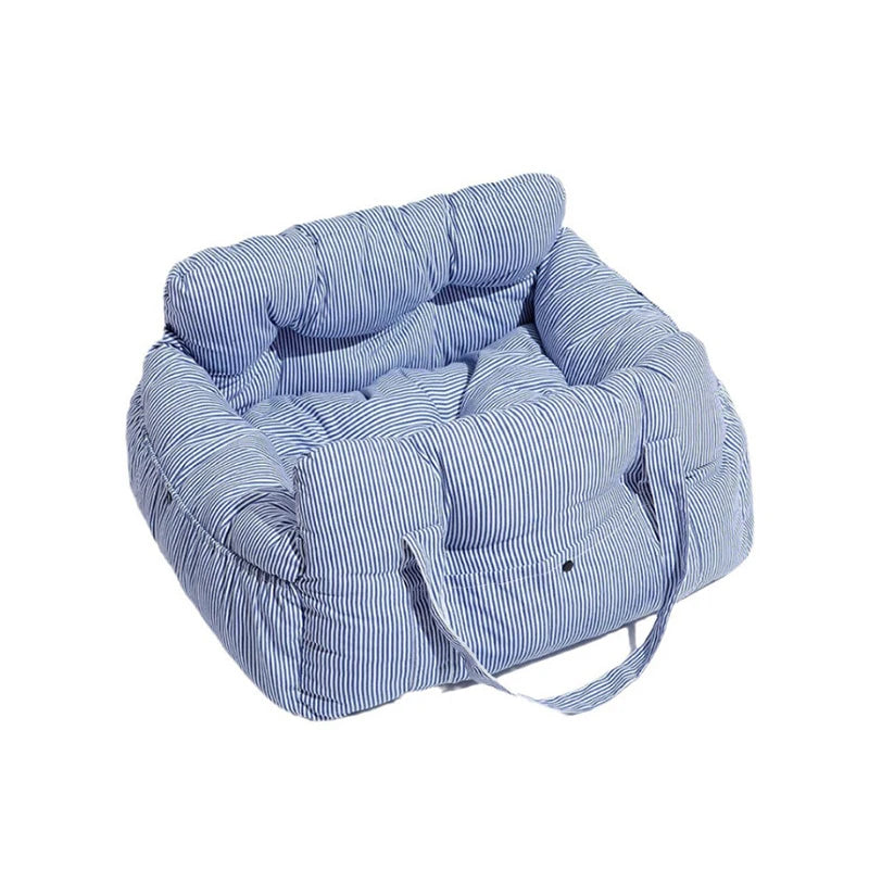 Pet Car Safety Seat Bed Pad Kennel, Removable Washable, Four-Season Universal for Outdoor and Indoor Travel