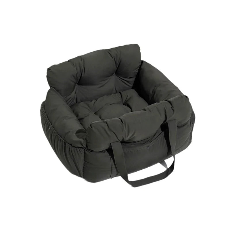 Pet Car Safety Seat Bed Pad Kennel, Removable Washable, Four-Season Universal for Outdoor and Indoor Travel