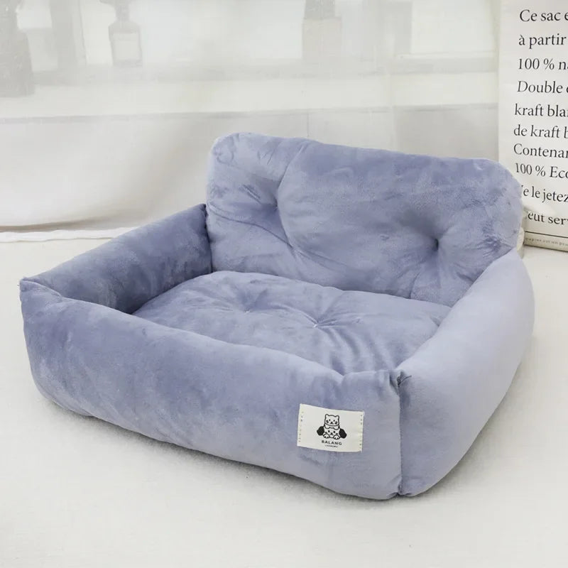 Durable Pet Car Nest Seat – Anti-Theft, Comfortable Cushion for Small Dogs & Cats, Easy-to-Clean Travel CompanionPet Car Nest