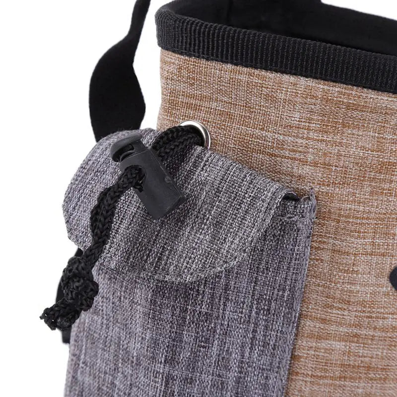 Dog Treat Pouch Dog Training Pouch Bag with Waist Shoulder Strap Poop Bag Dispenser Treat Training Bags for Treats Pet Toys