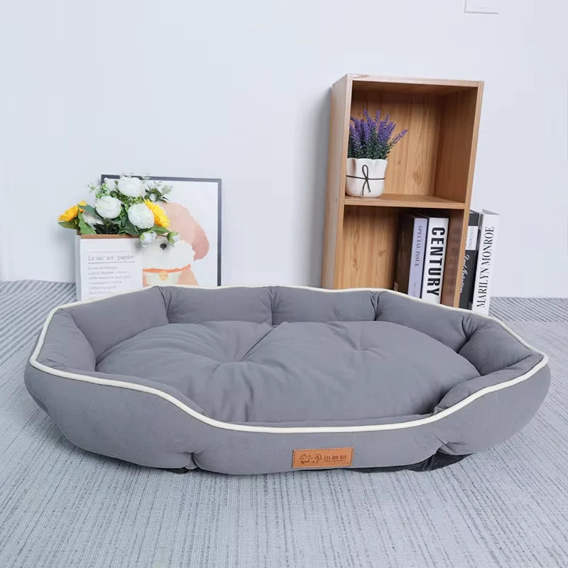 Pet Sofa Sleeping Bed – Cozy Large Dog Bed House for Cats & Dogs – Winter Warm Cushion