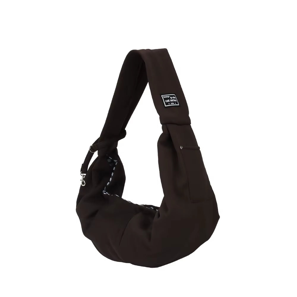 Portable Pet Shoulder Bag – Travel Carrier for Dogs & Cats, with Phone Pocket