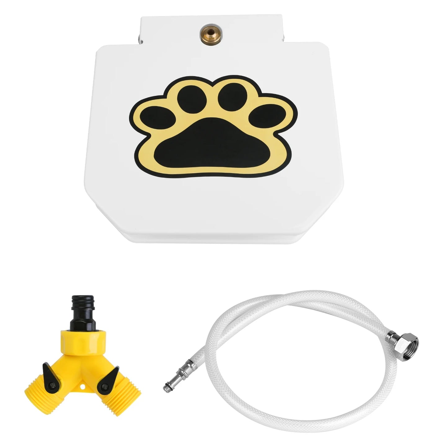 Moclever Dog Water Dispenser – Step-on Activated Outdoor Water Fountain for Dogs | Durable, Rustproof & Hygienic