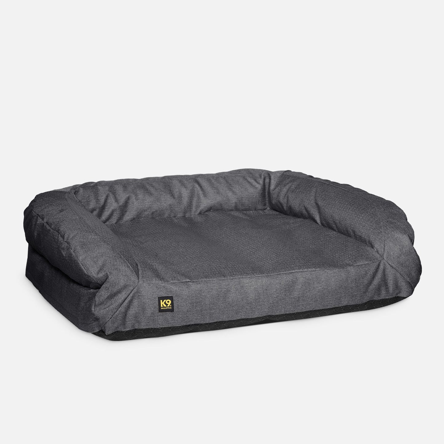 Tough Ripstop™ Bolster Pillow Dog Bed – Durable & Comfortable Pet Bed