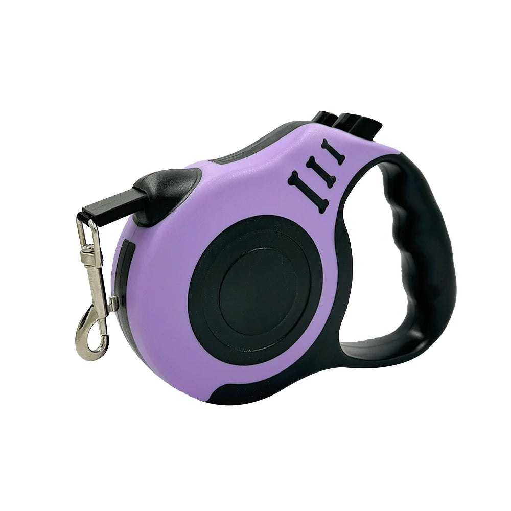 Automatic Retractable Dog Leash - 3M/5M Nylon Traction Rope for Small & Medium Dogs & Cats | Strong and Durable Leash