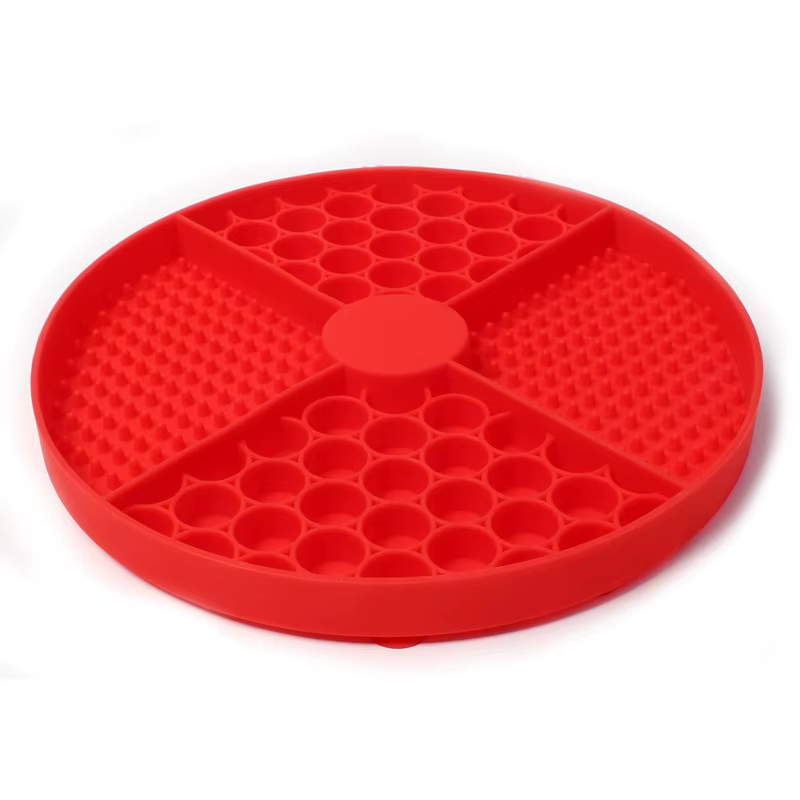 Pet Supplies Silicone Licking Mat for Cats & Dogs, Slow Feeder with Suction Cup, Anxiety-Relieving Licking Pad for Pets