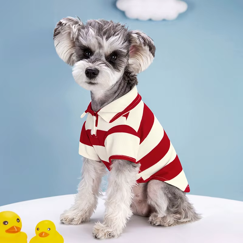 Pet Dog Polo Shirt – Casual Summer Clothing for Small & Large Dogs and Cats | T-Shirt for Chihuahua, Pug & Yorkie