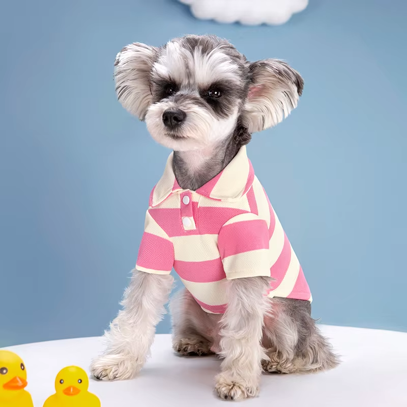 Pet Dog Polo Shirt – Casual Summer Clothing for Small & Large Dogs and Cats | T-Shirt for Chihuahua, Pug & Yorkie