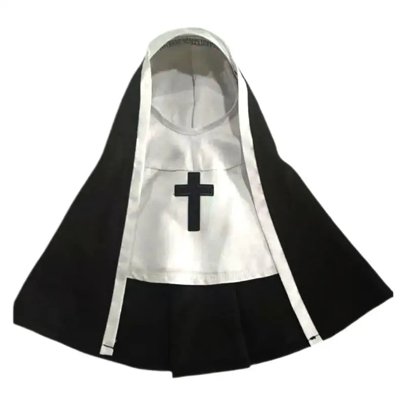 Pet Dog Nun Costume for Halloween – Cute Cosplay Outfit for Small to Medium Dogs & Cats