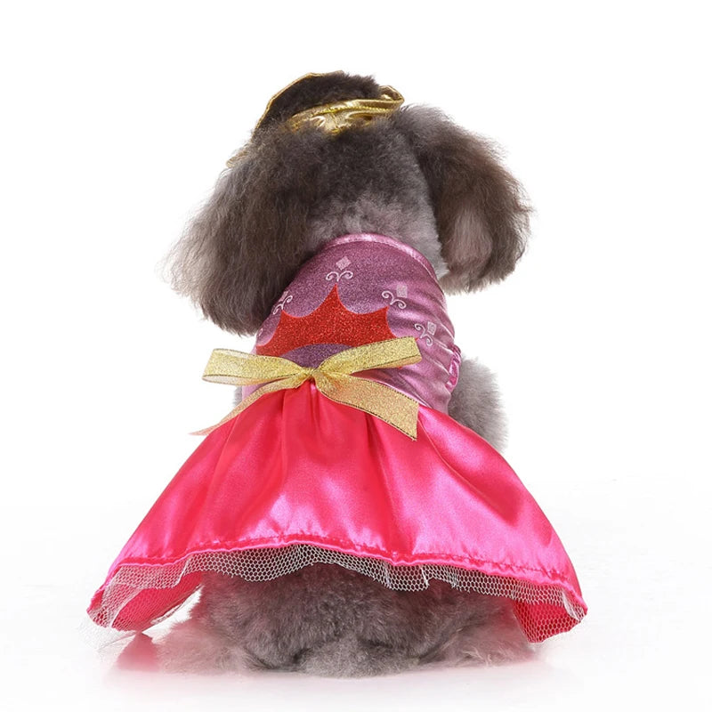 Pet Dog Halloween Dress – Super Claw Skirt Cosplay Costume for Small Dogs & Cats – Perfect for Parties