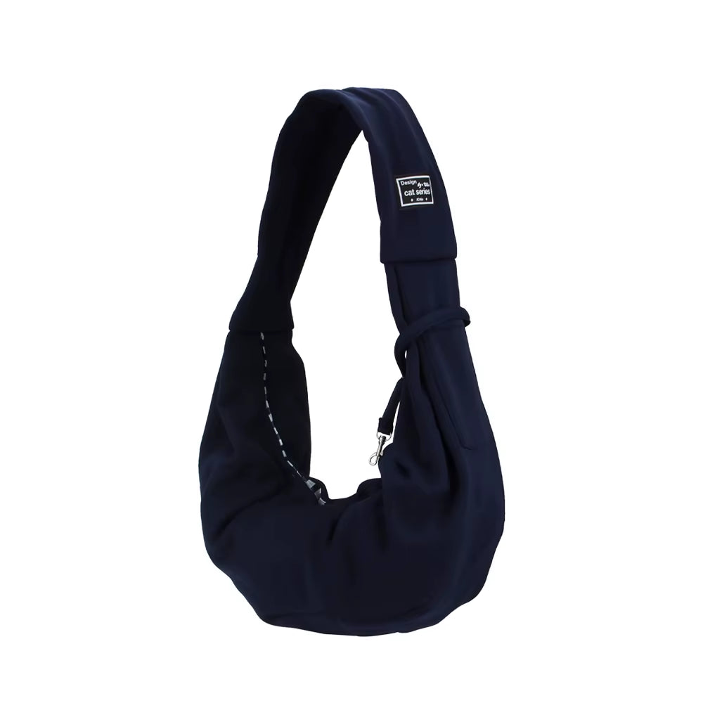 Portable Pet Shoulder Bag – Travel Carrier for Dogs & Cats, with Phone Pocket