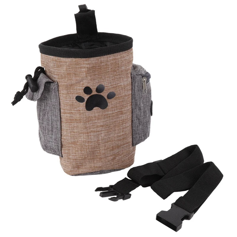 Dog Treat Pouch Dog Training Pouch Bag with Waist Shoulder Strap Poop Bag Dispenser Treat Training Bags for Treats Pet Toys
