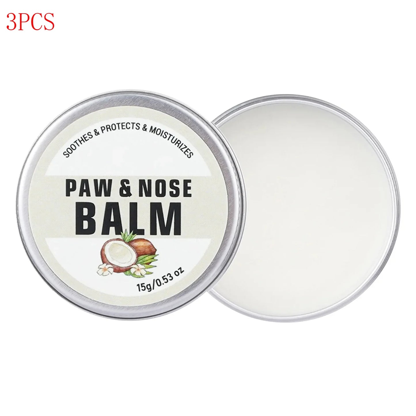Dog Care Nose Balm 15 G (0.53 Oz) Moisturizing Dog Balm Creates an Barrier That Protects and Dry Cracked All-Natural with Vitami