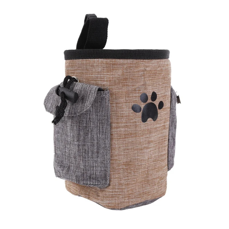 Dog Treat Pouch Dog Training Pouch Bag with Waist Shoulder Strap Poop Bag Dispenser Treat Training Bags for Treats Pet Toys