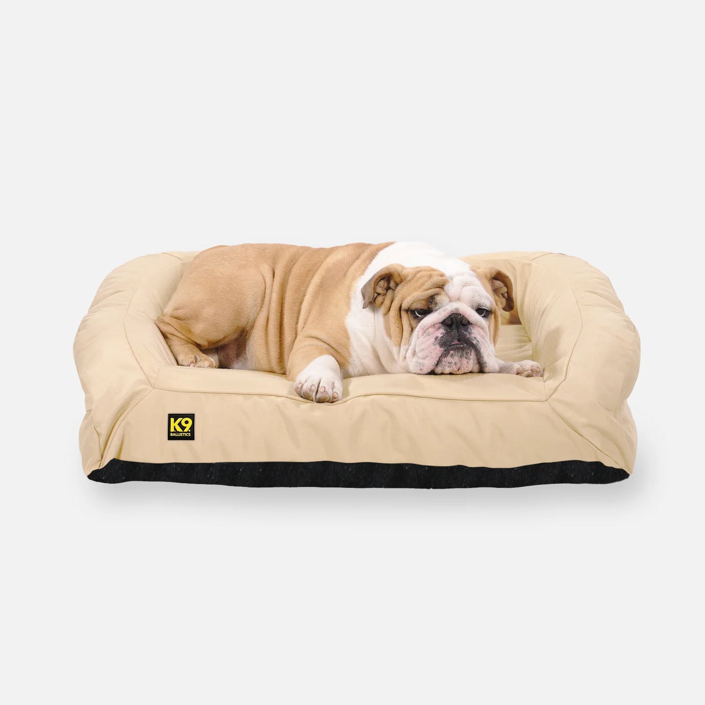 Tough Ripstop™ Bolster Pillow Dog Bed – Durable & Comfortable Pet Bed