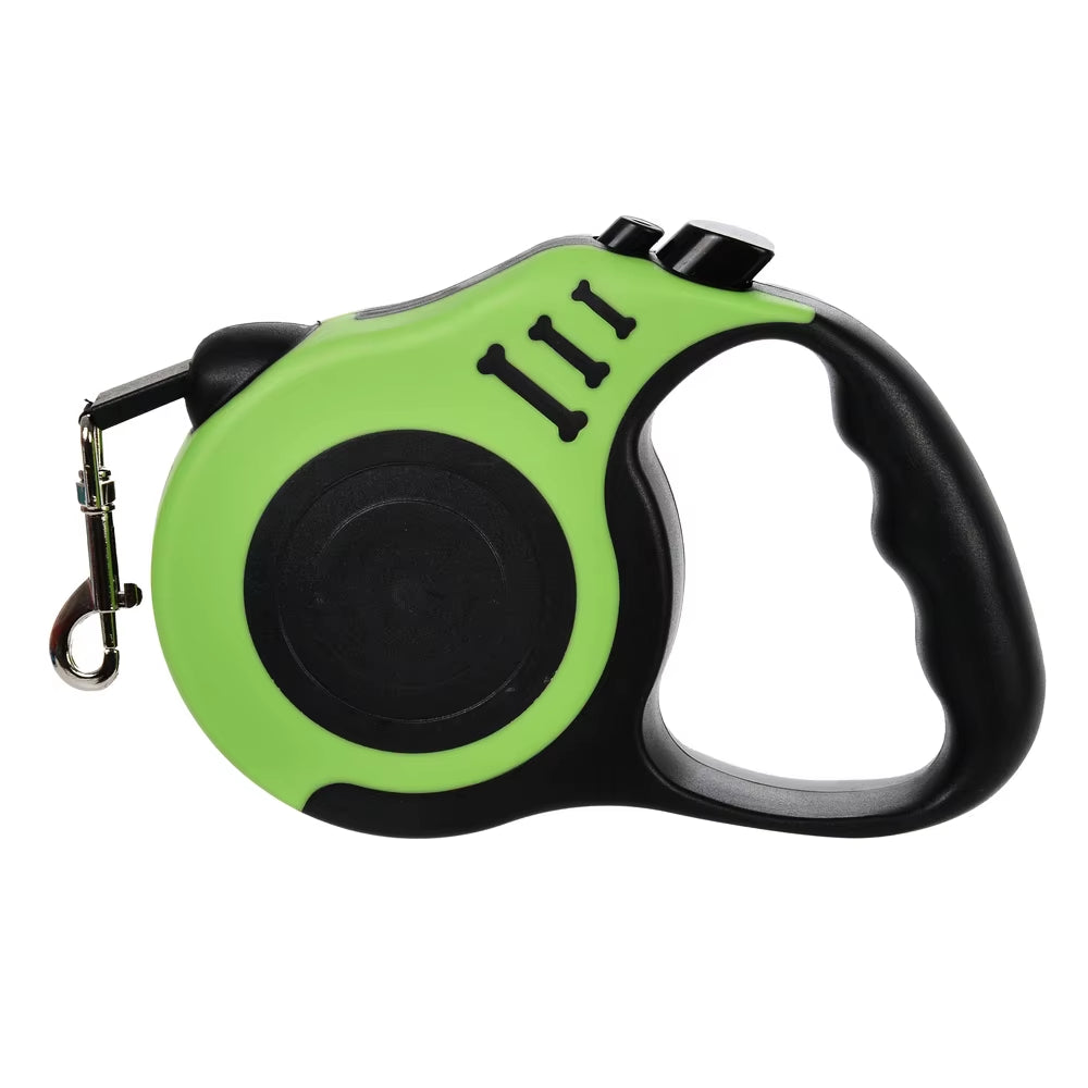 Automatic Retractable Dog Leash - 3M/5M Nylon Traction Rope for Small & Medium Dogs & Cats | Strong and Durable Leash