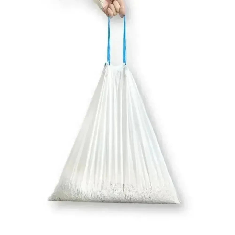 Self-Cleaning Cat Litter Box Poop Bags – Drawstring Closure, 10 Rolls