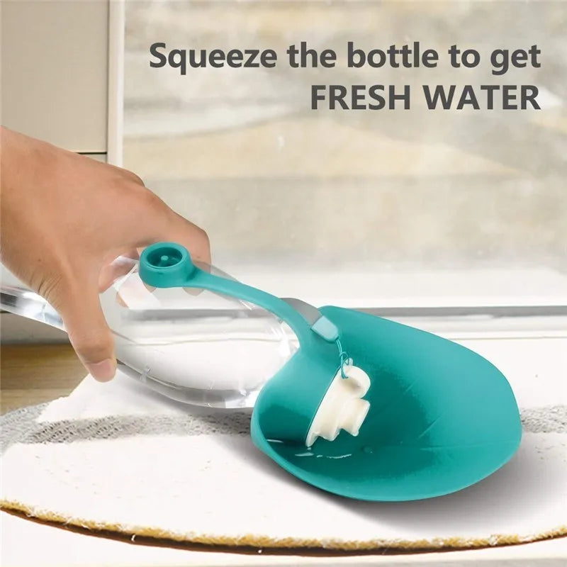 580ml (20oz) Portable Dog Water Bottle - Travel-Friendly Silicone Water Dispenser & Dog Bowl for Small, Medium, and Large Dogs