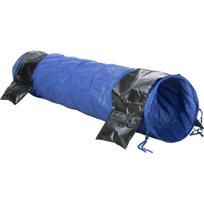TRIXIE Dog Agility Tunnel 6.5' – Portable Dog Training Tunnel for Small Dogs & Puppies | Indoor/Outdoor Agility Exercise Equipment