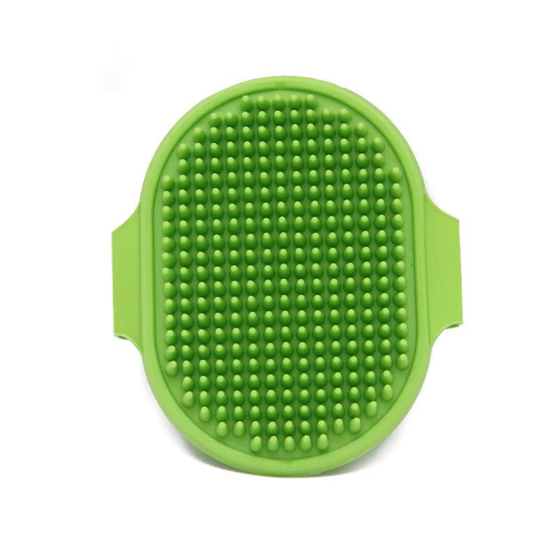Soft Rubber Dog & Cat Brush – Silicone Massage Comb for Grooming, Bathing & Hair Removal