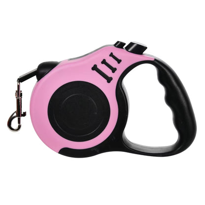 Automatic Retractable Dog Leash - 3M/5M Nylon Traction Rope for Small & Medium Dogs & Cats | Strong and Durable Leash