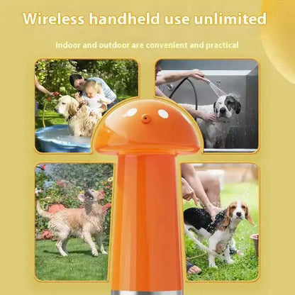 Automatic Dog Soap Dispenser – Wireless Foam Sprayer for Pet Bathing & Grooming