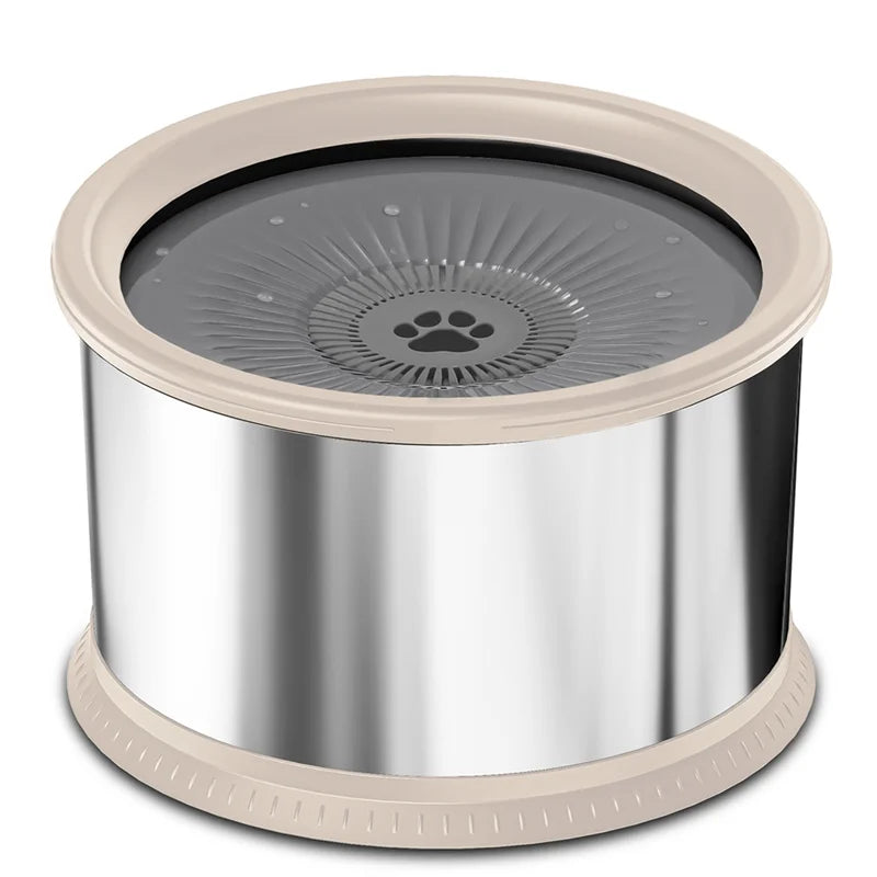ABRN 6.5L Dog Water Bowl – 1.6 Gallon Spill-Proof Stainless Steel Feeder