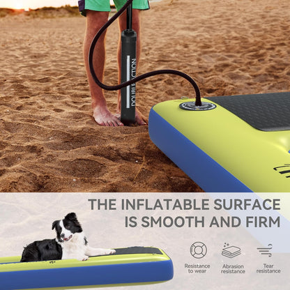 Inflatable Dog Ramp for Boats & Docks – Non-Slip Floating Dog Ramp | Supports Pets Up to 165 lbs