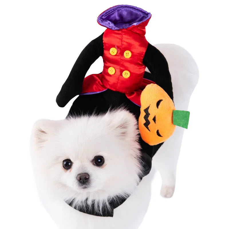 Halloween Dagger Pet Costume – Funny Knife Holding Dog Clothes & Cat Transformation Outfit