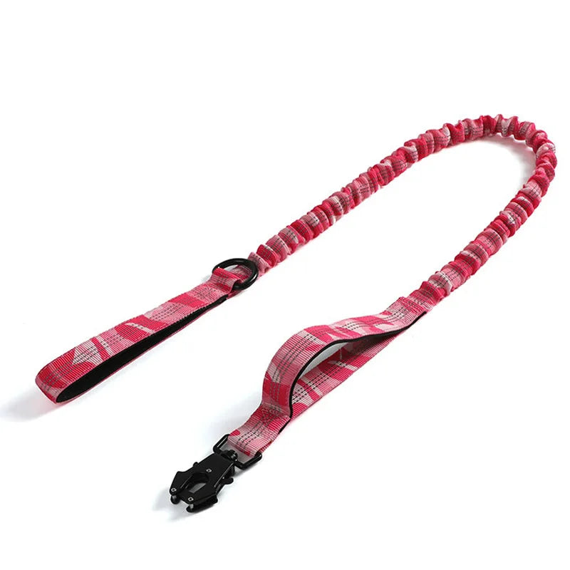Military Dog Collar – Durable Nylon with Quick Release Buckle and Training Handle