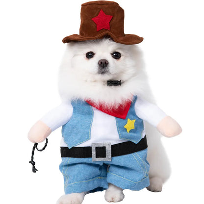 Halloween Dagger Pet Costume – Funny Knife Holding Dog Clothes & Cat Transformation Outfit