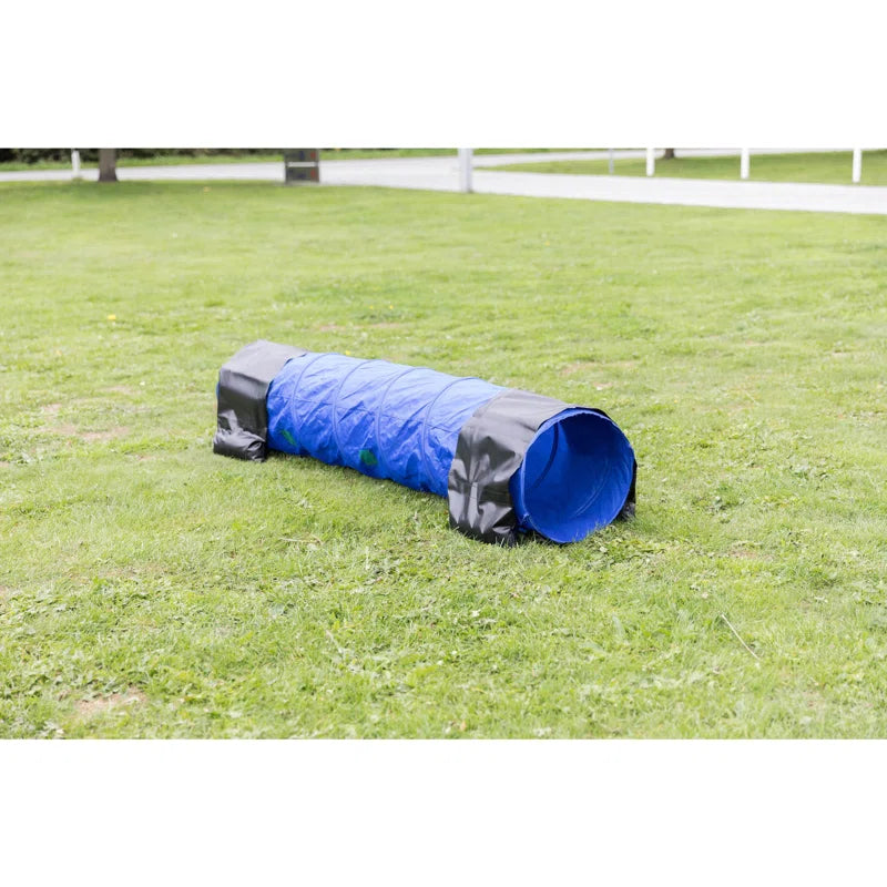TRIXIE Dog Agility Tunnel 6.5' – Portable Dog Training Tunnel for Small Dogs & Puppies | Indoor/Outdoor Agility Exercise Equipment