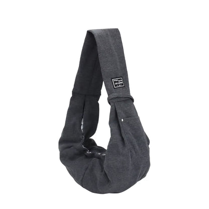 Portable Pet Shoulder Bag – Travel Carrier for Dogs & Cats, with Phone Pocket