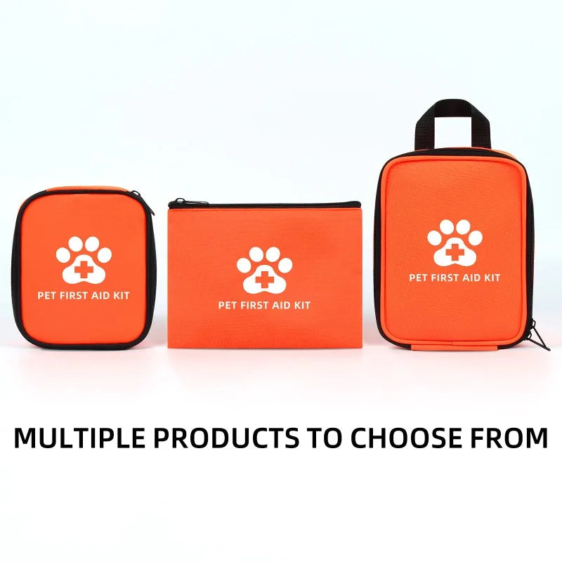 Compact Pet First Aid Kit – Medical Pack with Bandages, Dressings & Tools for Outdoor Adventures