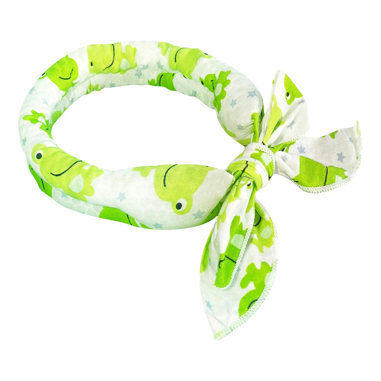 Pet Cooling Scarf – Adjustable Ice Crystal Bandana for Dogs & Cats, Breathable and Refreshing