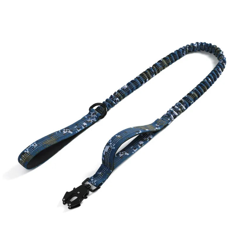 Military Dog Collar – Durable Nylon with Quick Release Buckle and Training Handle