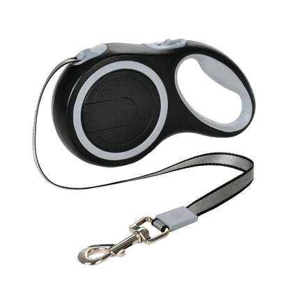 Outdoor Hiking Retractable Dog Leash 5M & 8M for Small & Large Dogs - Durable Puppy Lead Chain for Golden Retrievers, Pugs, and More