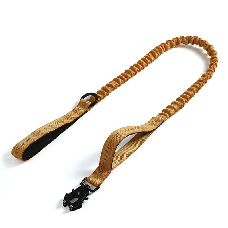Military Dog Collar – Durable Nylon with Quick Release Buckle and Training Handle