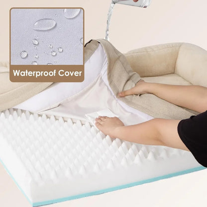 EHEYCIGA Orthopedic Dog Bed - Memory Foam Sofa Bed with Waterproof Protection for Dogs